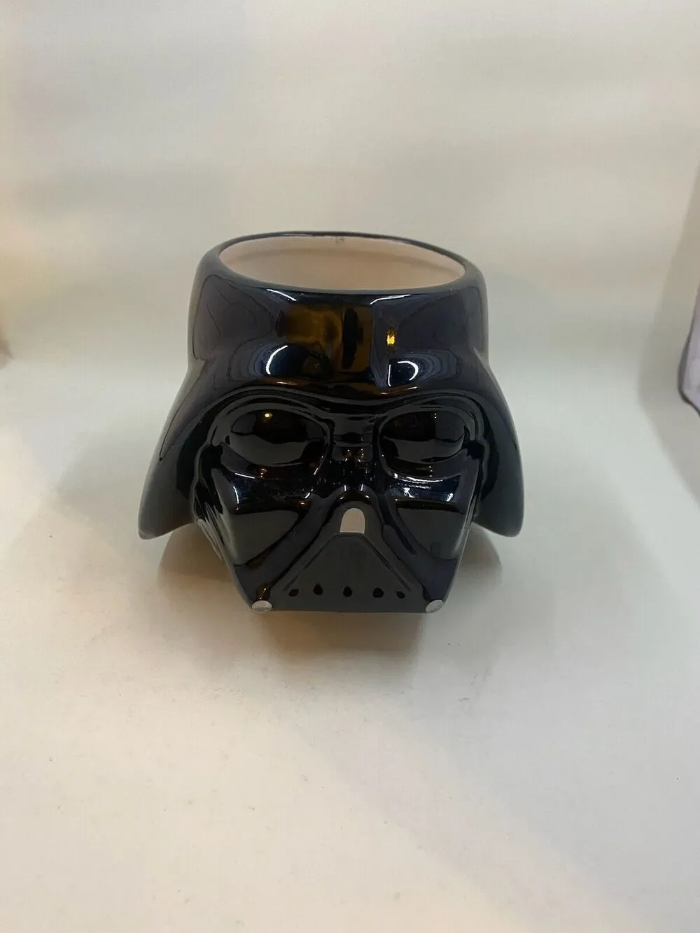 Star Wars Darth Vader Ceramic Mug Black Gloss Helmet Coffee Cup Collectible